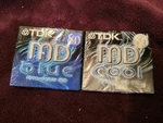 2 (two) Tdk 80 Minutes Recordable Blank Minidiscs Cool And Blue Md. Fixed Price $30.00.