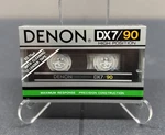 Denon DX7/90 High Position 90-MINUTE Blank Audio Cassette Tape Sealed Nos. Fixed Price $44.99.