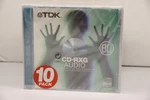 Tdk Cd-rxg 80 Blank For Music New Sealed 10-PACK. Fixed Price $49.95.