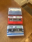 Tdk AD90 AD-C90 Blank Audio Cassette Sealed Tapes Lot Of 3 Normal Position. Fixed Price $29.99.
