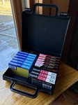 Audio Tape Cassettes Carrying Case. 14 Sealed Memorex, Maxell Udii, Tdk.. Fixed Price $71.00.