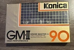 Sealed Vintage Konica Gm-ii 90 Grand Master Audio Cassette Tape. Fixed Price $40.00.