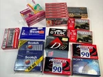 Sealed Audio Cassette Tapes Lot Of 19 Memorex Maxell Sony, Tdk Scotch. Fixed Price $44.05.