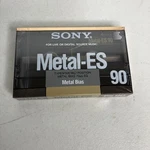Sony Metal Es 90 Type Iv Blank Cassette Tape (1) (sealed). Fixed Price $50.00.