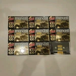 New Sealed Maxell High Bias Xlii-s 100 Minute Audio Cassette Tape Bundle Of Nine. Fixed Price $79.99.