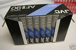 10 Jvc AFII-90 Hi Bias Audio Cassette Tapes. Fixed Price $129.95.