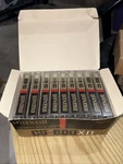 9 New, Sealed Maxell CS-600 Xd High Density Data Cassette Tapes. Fixed Price $79.99.