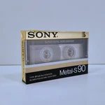 Sony Metal-s 90 (metal Position Type Iv) Blank Audio Cassette Tape 1985-1987. Fixed Price $60.00.