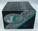 Jc Super 60 Blank Cassette Tapes Lot Of 8 New Sealed Type Min Audio. Fixed Price $11.99.