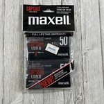 Maxell Capsule Udx Ii 50 Minute High Bias Type Audio Cassette Tapes 2 Pack. Fixed Price $17.99.