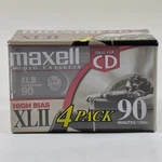 Maxell Audio Cassette Tapes Xlii High Bias Iec Type - 4 Pack. Fixed Price $34.99.