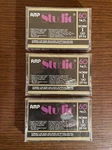 Vintage Amp Studio 60 Blank Audio Cassette Lot Of 3 Brand New Sealed. Fixed Price $24.99.