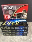 4X Fuji High Bias Dr-ii 90 Min & 1- Maxell Normal 120 New Sealed. Fixed Price $19.54.