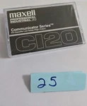 Maxell C120 Communicator Professional Series P/i Cassette Tape New And Sealed. Fixed Price $5.91.