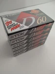 Tdk D60 Minutes Iec / Type High Output Audio Cassette New Pack. Fixed Price $10.00.
