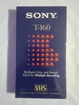 Sony T-160 Video Cassettes Sealed. Fixed Price $10.99.