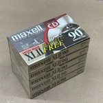 Maxell Xlii 90 High Bias Blank Audio Cassette Tapes - (5 Pack) Brand New Sealed. Fixed Price $45.00.