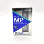 Sony Video 8MM P6-15MP Metal Blank Cassette. Fixed Price $10.00.