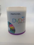 Memorex Dvd+r 16X 4.7GB 120MIN 100 Pack Spindle New Factory Sealed. Fixed Price $20.00.