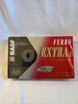 Basf Ferro Extra 1 60 Minute Blank Tape Sealed. Fixed Price $8.50.