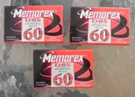 Nip Memorex Dbs 60 Audio Cassette Tapes Lot Of 3. Fixed Price $11.99.