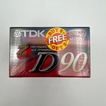 Tdk D90 Blank Audio Cassette Tapes 7-PACK Sealed Type Normal Bias Min. Fixed Price $12.99.