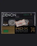 Denon Hd-x (1987 Jp) Blank Cassette Tape. Fixed Price $14.36.
