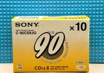 Sony Cdix-ii 90 1999 Japan Type Box Of 10 Tapes (sealed). Fixed Price $179.99.