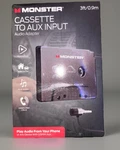 Monster 3.5MM Aux Input To Cassette Adapter - Brand New. Fixed Price $15.99.
