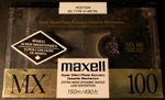 New Metal Audio Cassettes Maxell Mx 100 Minutes Virgin Blank Sealed. Fixed Price $55.41.