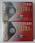 Basf Ferro Extra 60 Type I/normal Bias Min Blank Tapes Lot Of 2 Sealed. Fixed Price $9.00.