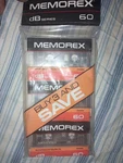 Pack Memorex 90 Db Series Cassette Tape 135M Nos Unopened Nip. Fixed Price $12.00.