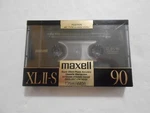 Maxell Xlii-s Cassette Tape, 90 Minutes New Old Stock Japan Brand Sealed. Fixed Price $29.99.