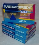 Sealed! Nos Lot Of 4 Memorex 90 Dbs Blank Cassette Normal Position 135M 120 Eq. Fixed Price $15.00.