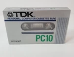 Tdk PC10 Type Personal Computer Cassette Tape 1983 Vtg Computing Memorabilia. Fixed Price $18.00.