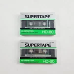 Lot Of 2 Realistic Supertape HD-76 Cassette Tapes High Definition Type Ii Nos. Fixed Price $19.99.