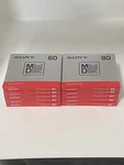 Sony Minidisc 80MIN 10-PACK MDW80T Brand New Sealed Japan. Fixed Price $74.28.