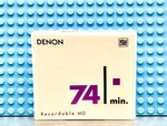 Denon CMD-74N-V Blank Mini Disc (1) (sealed). Fixed Price $17.99.