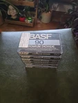 6 Pack - New Sealed Vintage Basf 90 Chromium Dioxide Blank Cassette Audio Tapes. Fixed Price $84.99.