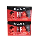 Sony Hf Normal Bias Blank Cassette Tapes 2-PACK 90MIN Sealed. Fixed Price $9.99.