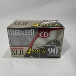New 4 Maxell Xlii 90 Min High Bias Audio Cassette Tape Sealed. Fixed Price $34.95.
