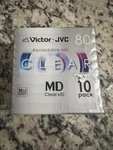 Victor Jvc Recordable Md 10 Mini Disc 80 Minutes. Fixed Price $55.00.