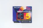 Sealed Sony 74MIN Mds (5-PACK) Rare Purple Expanding Case 5MDW-74ACP. Fixed Price $85.00.