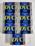 7 Panasonic Dvc Mini Sp Lp 90 AY-DVM60EJ Digital Video Cassette. Fixed Price $59.99.