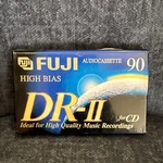 Sealed New Fuji Dr-ii 90 High Bias Type Audiocassette Tape DR2 Chrome. Fixed Price $19.99.