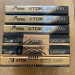 Lot Of 6 New Sealed Tdk Sa 90 Type Ii High Position Audio Cassette Tapes. Fixed Price $40.00.