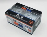 Denon DX3 50 Audio Cassette Tape Pack Normal Position New Made In Japan. Fixed Price $119.00.