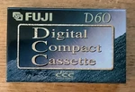 Fuji - D60 Dcc Digital Compact Cassette Tape Nos Brand New Sealed. Fixed Price $21.99.