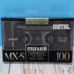 Maxell Metal Mx-s 100 Blank Audio Cassette Tape Alloy Cobalt Sealed New Japan. Fixed Price $38.97.