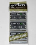 Vintage Tdk Sa 90 Cassettes Pack Of 3 Made Japan 1982 New & Sealed. Fixed Price $29.99.
